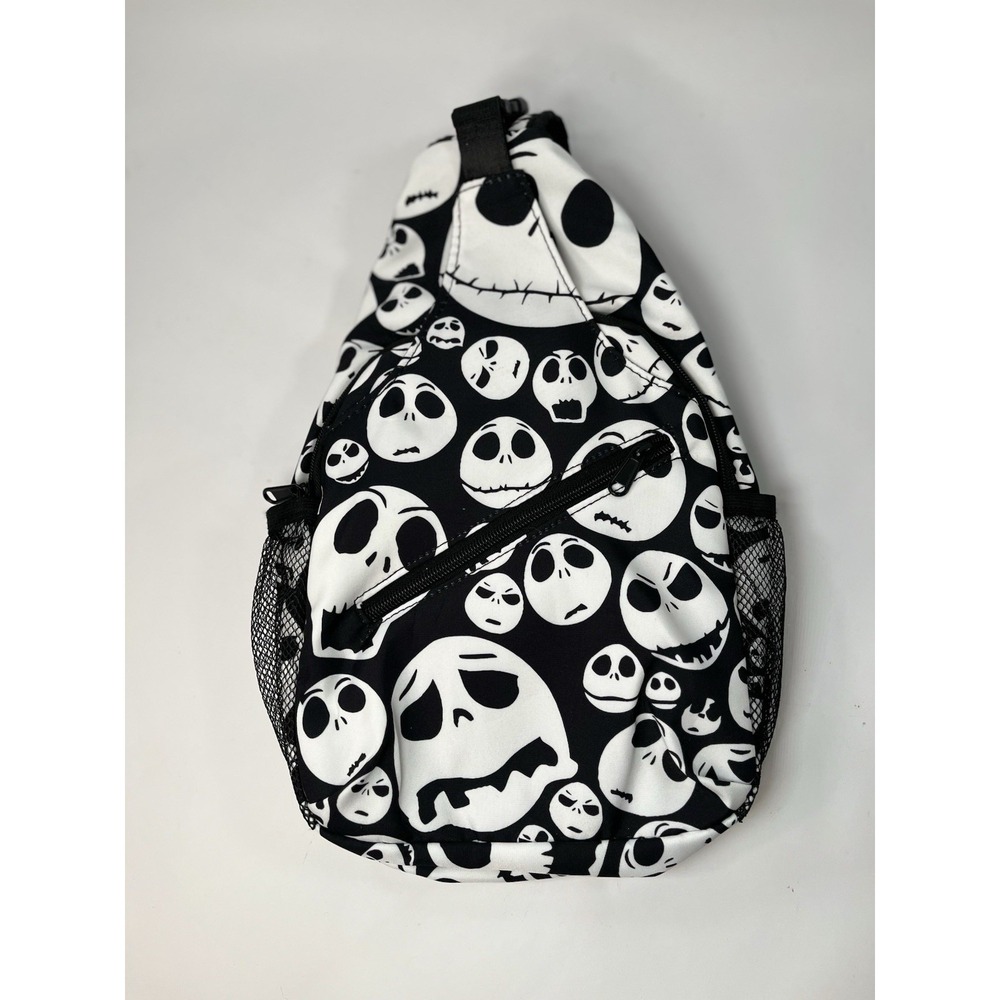 Nightmare Before Christmas Crossbody Sling Backpack NBC Jack Skellington Bag